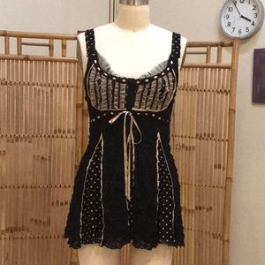 Lace Baby Doll Camisole Top